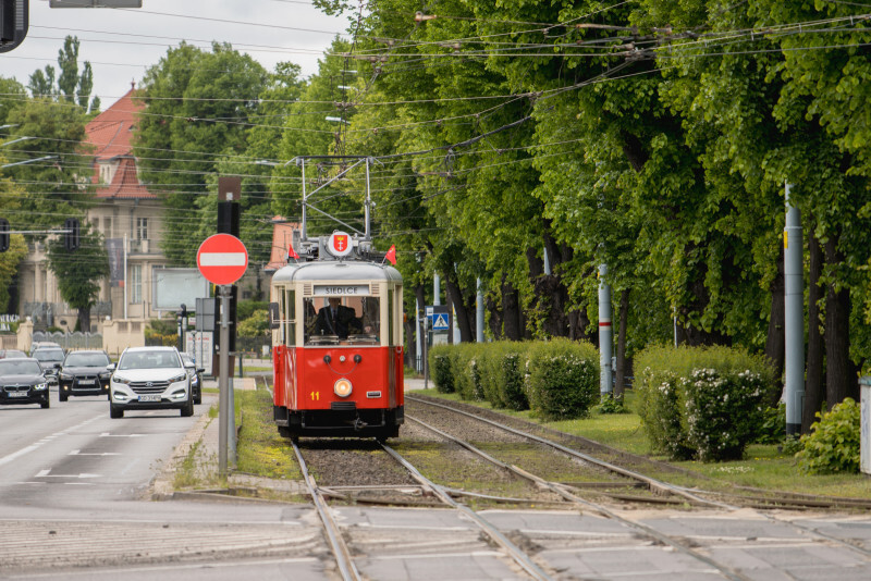 Zdjęcie Święto Miasta. Przejazd zabytkowym tramwajem 1