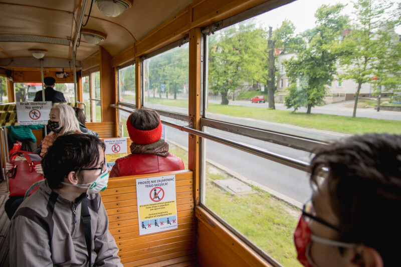 Zdjęcie Święto Miasta. Przejazd zabytkowym tramwajem 5