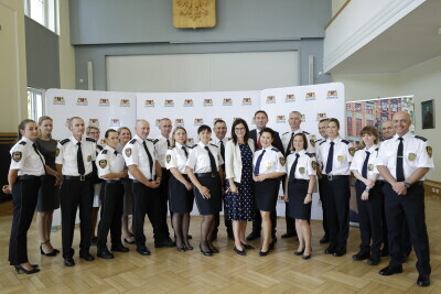 Święto Straży Miejskiej - uroczyste rozdanie nagród Prezydenta Miasta Gdańska.