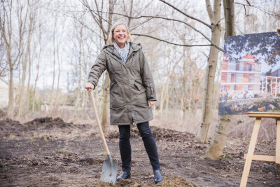 Symboliczne zainaugurowanie budowy Centrum Opieki Wytchnieniowej w Gdańsku