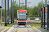 Testowy przejazd tramwaju al. Adamowicza