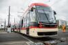 Testowy przejazd tramwaju al. Adamowicza