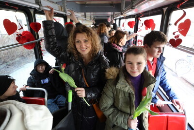 Tramwaj walentynkowy