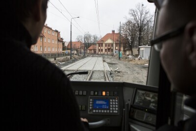 Tramwajem na Przeróbkę - przejazd próbny