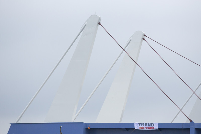 Zdjęcie Transport przęseł mostu na Wyspę Sobieszewską 5