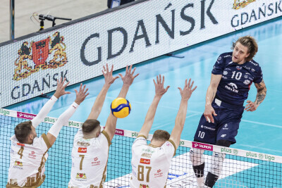 Mecz Trefla Gdańsk vs. Zaksa Kędzierzyn-Koźle