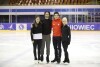 Trening łyżwiarzy figurowych GKS Stoczniowiec Gdańsk