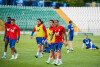 Trening piłkarskiej reprezentacji Hiszpanii U21