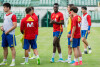 Trening piłkarskiej reprezentacji Hiszpanii U21