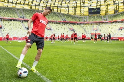 Trening reprezentacji Polski