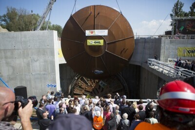 Tunel pod Martwą Wisłą wydrążony