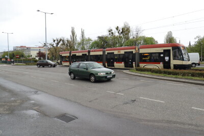 Ul. Chłopska przed remontem