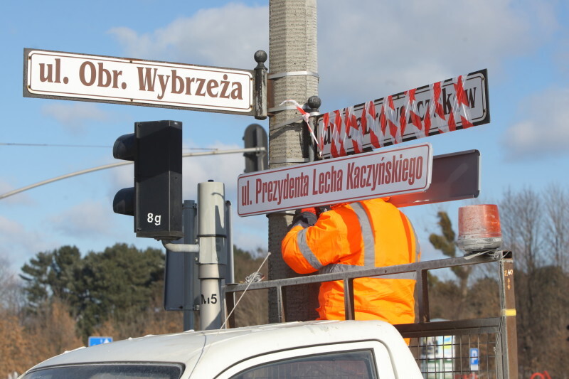 Zdjęcie Ul. Dąbrowszczaków na Prezydenta Lecha Kaczyńskiego 3