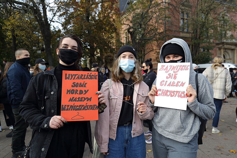 Zdjęcie Ulicami Gdańska przeszedł protest 