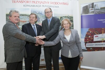 Umowa na budowę linii tramwajowej na 