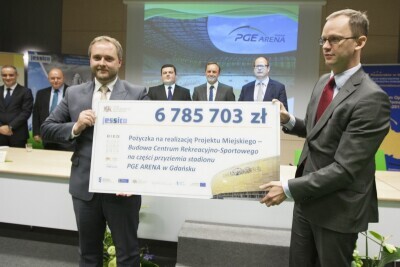 Umowa finansowania centrum sportowego na PGE Arenie
