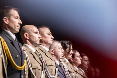 Uroczysta zbiórka Pomorskiej Straży Granicznej