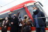 Uroczyste nadanie imienia Andrzeja Grubby gdańskiemu tramwajowi. 