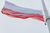 Uroczyste podniesienie flagi polskiej na Górze Gradowej