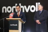 Uroczyste wbicie łopaty pod budowę fabryki Northvolt