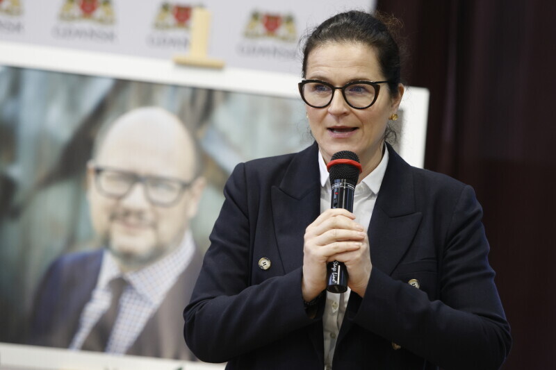 Zdjęcie Uroczystość 4. rocznicy nadania zespołowi szkół specjalnych na Przymorzu, przy ul. Jagiellońskiej 11, imienia Pawła Adamowicza 14