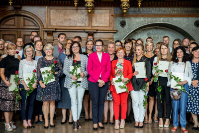 Uroczystość mianowania nauczycieli