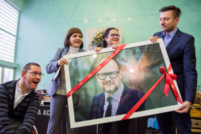 Uroczystość nadania imienia Pawła Adamowicza szkole specjalnej