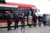 Uroczystość nadania tramwajowi imienia Janiny Jarzynówny-Sobczak