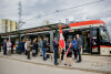 Uroczystość nadania tramwajowi imienia Jerzego Sampa