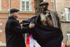 Uroczystość odsłonięcia pomnika Brunona Zwarry