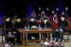 Uroczystość wręczenia Janowi Ptaszynowi Wróblewskiemu i prof. dr. Włodzimierzowi Nahornemu tytułów doktora honoris causa aMuz