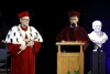 Uroczystość wręczenia Janowi Ptaszynowi Wróblewskiemu i prof. dr. Włodzimierzowi Nahornemu tytułów doktora honoris causa aMuz