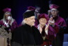 Uroczystość wręczenia Janowi Ptaszynowi Wróblewskiemu i prof. dr. Włodzimierzowi Nahornemu tytułów doktora honoris causa aMuz