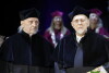 Uroczystość wręczenia Janowi Ptaszynowi Wróblewskiemu i prof. dr. Włodzimierzowi Nahornemu tytułów doktora honoris causa aMuz
