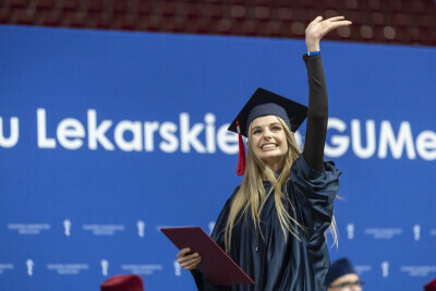 Uroczystość wręczenia dyplomów ukończenia studiów lekarskich na GUMed - Dyplomatorium