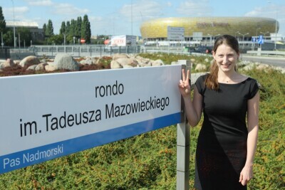 Uroczystości nadania imienia Tadeusza Mazowieckiego rondu turbinowemu w Letnicy