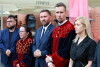 Uroczystości odsłonięcia tablicy z nazwą 