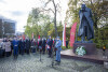 Uroczystości pod pomnikim Marszałka Piłsudskiego