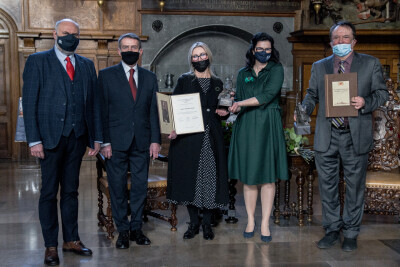 Uroczystości wręczenia Nagrody Naukowej MiastaGdańska im. Jana Heweliusza