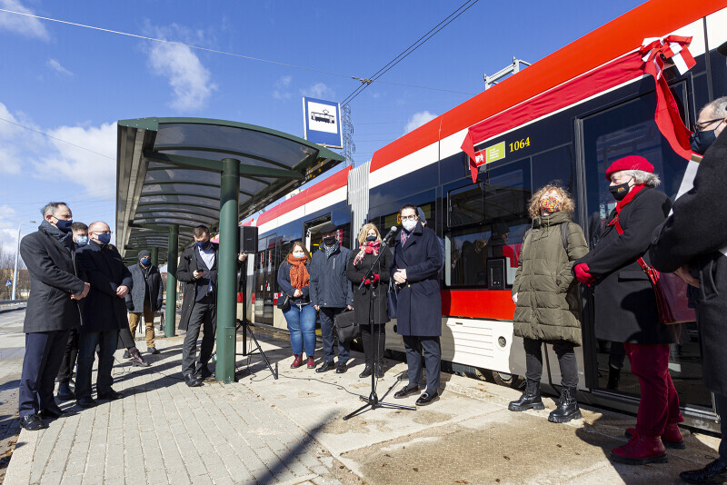 Zdjęcie Urozystość nadania Imienia Tramwajowi 2