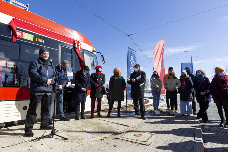 Zdjęcie Urozystość nadania Imienia Tramwajowi 3
