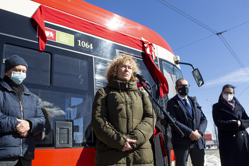 Zdjęcie Urozystość nadania Imienia Tramwajowi 4