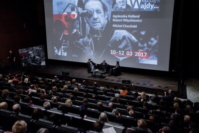 „Według Wajdy“. Spotkanie z Agnieszką Holland i Robertem Więckiewiczem