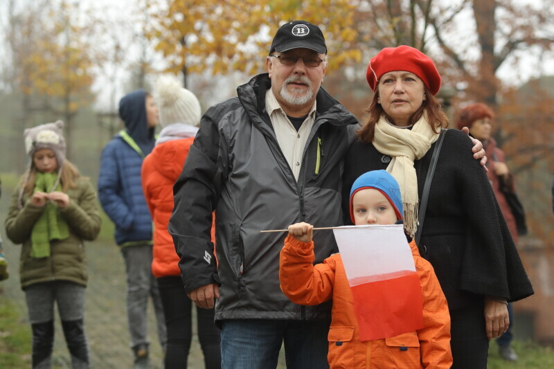 Zdjęcie Wciągnięcie flagi na 42-metrowy maszt 5