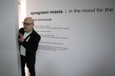 Wernisaż wystawy Jacka Dominiczaka