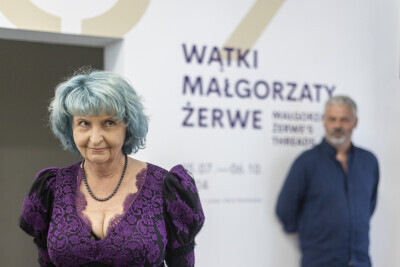 Wernisaż wystawy Wątki Małgorzaty Żerwe