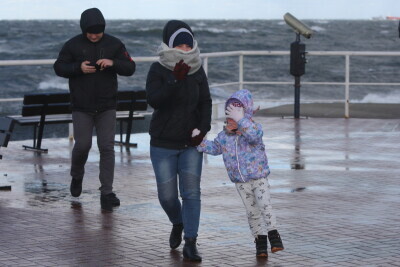 Wichura nad Gdańskiem