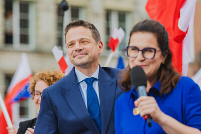 Wiec poparcia Rafała Trzaskowskiego w Gdańsku