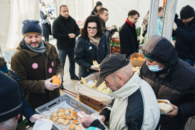 Wielkanocne śniadanie dla potrzebujących