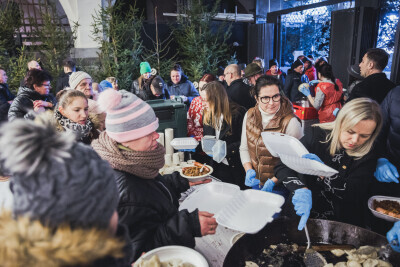 Wigilia dla potrzebujących w Wielkiej Zbrojowni